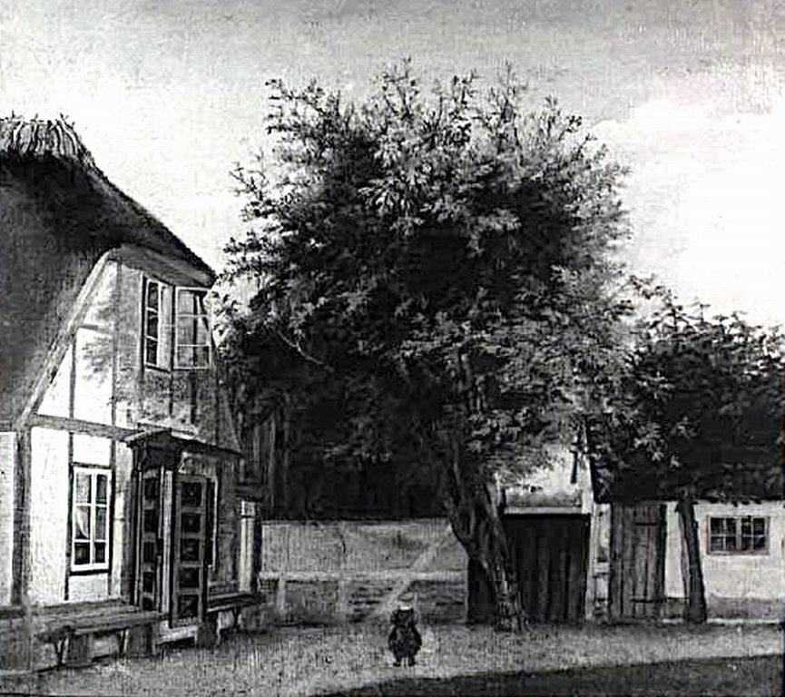 Falkonergården i 1850
