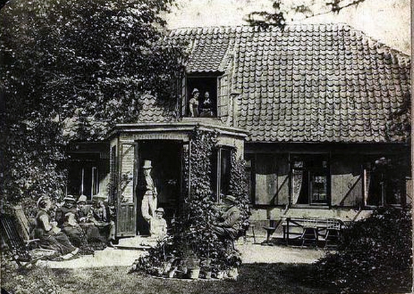 Falkonergården i 1877
